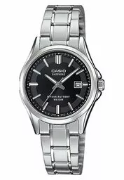 Casio LTS 100D 1AVEF zegarek czarna tarcza