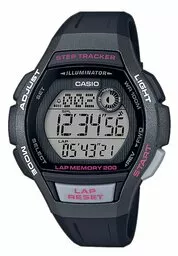 Casio LWS 2000H 1AVEF zegarek czarno-szara koperta