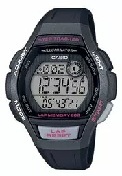 Casio LWS 2000H 1AVEF zegarek czarno-szara koperta Casio LWS 2000H 1AVEF zegarek czarno-szara koperta