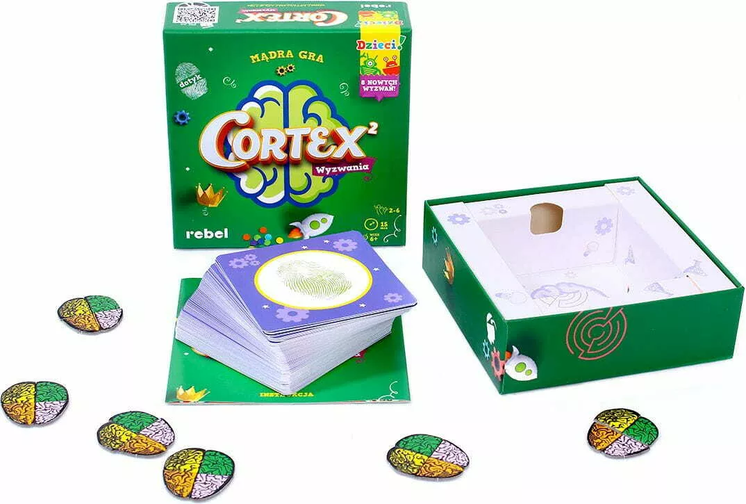 rebel cortex dla dzieci zielony zestaw 2 zawartosc pudelka