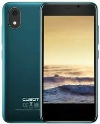 Smartfon CUBOT J10 zielony front i tył