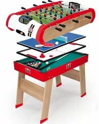 Smoby Stół Powerplay 4w1 Piłkarzyki Bilard Tenis Hokej Smoby Stół Powerplay 4w1 Piłkarzyki Bilard Tenis Hokej
