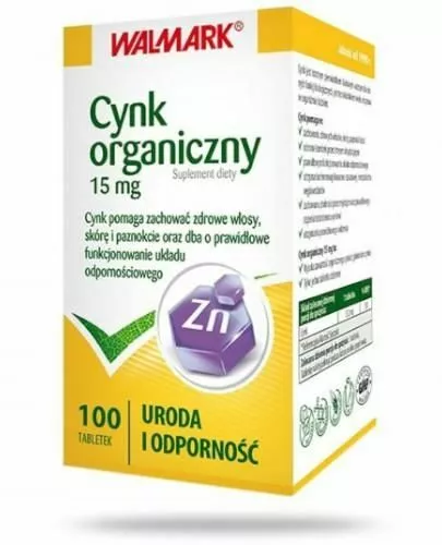cynk walmark 0 015g 100 tabletek
