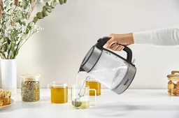 Czajnik elektryczny szklany z obrotową podstawą marki Tefal Czajnik elektryczny szklany z obrotową podstawą marki Tefal