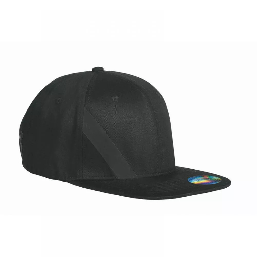 czapka z prostym daszkiem czarna