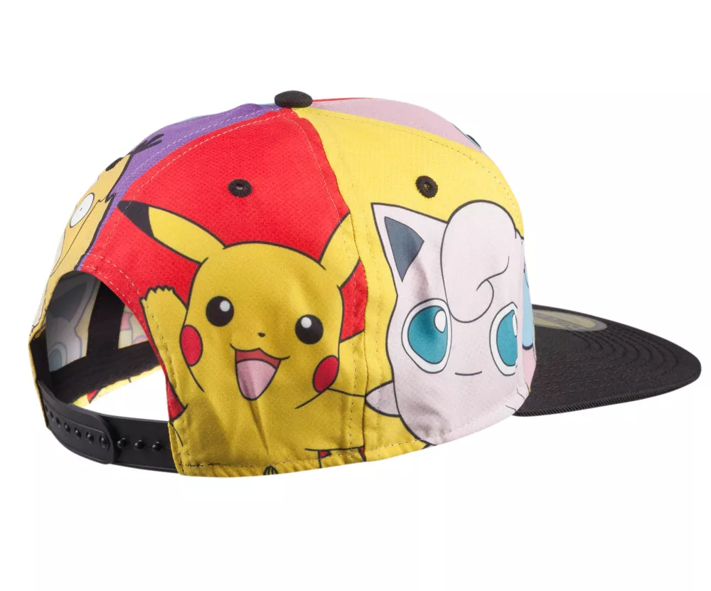 czapka z prostym daszkiem pokemon