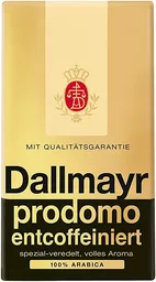 Bezkofeinowa kawa Dallmayr Prodomo 