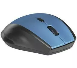 Myszka komputerowa Defender Accura MM 365 czarno niebieski prawy bok