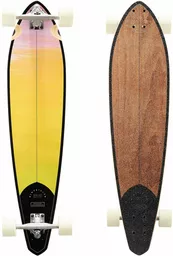 Klasyczny longboard bez żadnych kolorowych grafik Klasyczny longboard bez żadnych kolorowych grafik