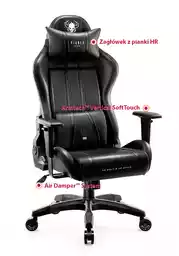 Fotel gamingowy Diablo X-One 2.0 King Size - widok z przodu - parametry Fotel gamingowy Diablo X-One 2.0 King Size - widok z przodu - parametry