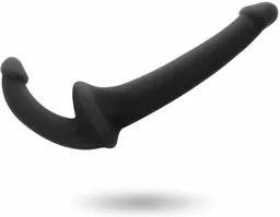 Podwójne dildo w kolorze czarnym Podwójne dildo w kolorze czarnym