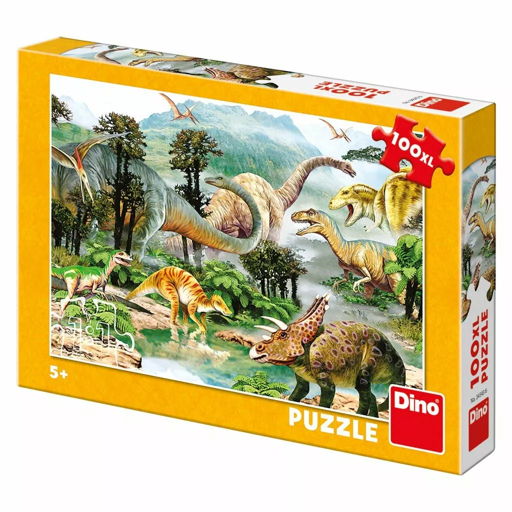 dino toys puzzle dinozaury