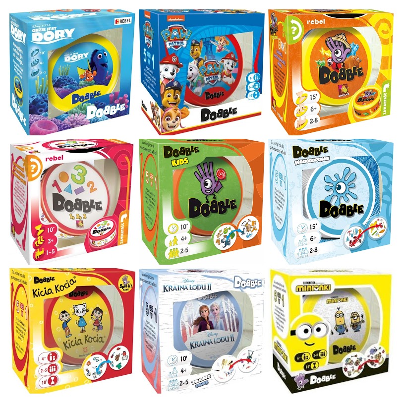 rodzaje Dobble rodzaje Dobble