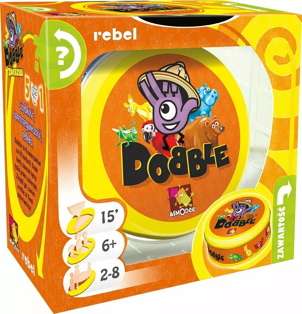 dobble zwierzaki