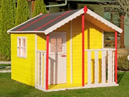 Domek dla dzieci Lili drewniany pomalowany
