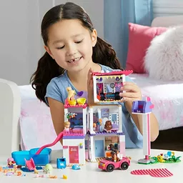 Domek dla lalek z klocków Barbie Mega Bloks