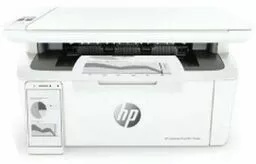 Urządzenie HP LaserJet Pro M28w z przodu