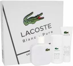 Lacoste Eau De Lacoste L 12 12 Blanc Woda toaletowa 100 ml Żel pod prysznic 50 ml Dezodorant w sztyfcie 75 ml