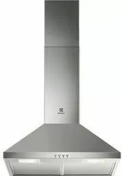 Okap ELECTROLUX LFC316X kuchenny z kominem w  srebrnym kolorze