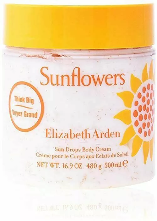 elizabeth arden sunflowers sun drops body cream 500 g