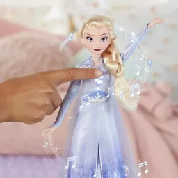 Lalka Elsa z wgraną melodia piosenki "Mam tę moc" 