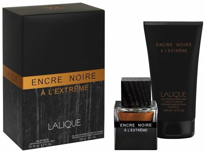lalique encre noire a l extreme zestaw upominkowy i dla mezczyzn