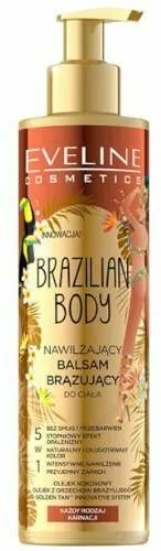 eveline brazilian body nawilzajacy balsam brazujacy do ciala