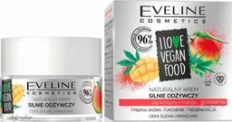 Eveline Cosmetics I LOVE VEGAN FOOD Naturalny silnie odżywczy krem do cery suchej i wrażliwej Olej konopny i Mango
