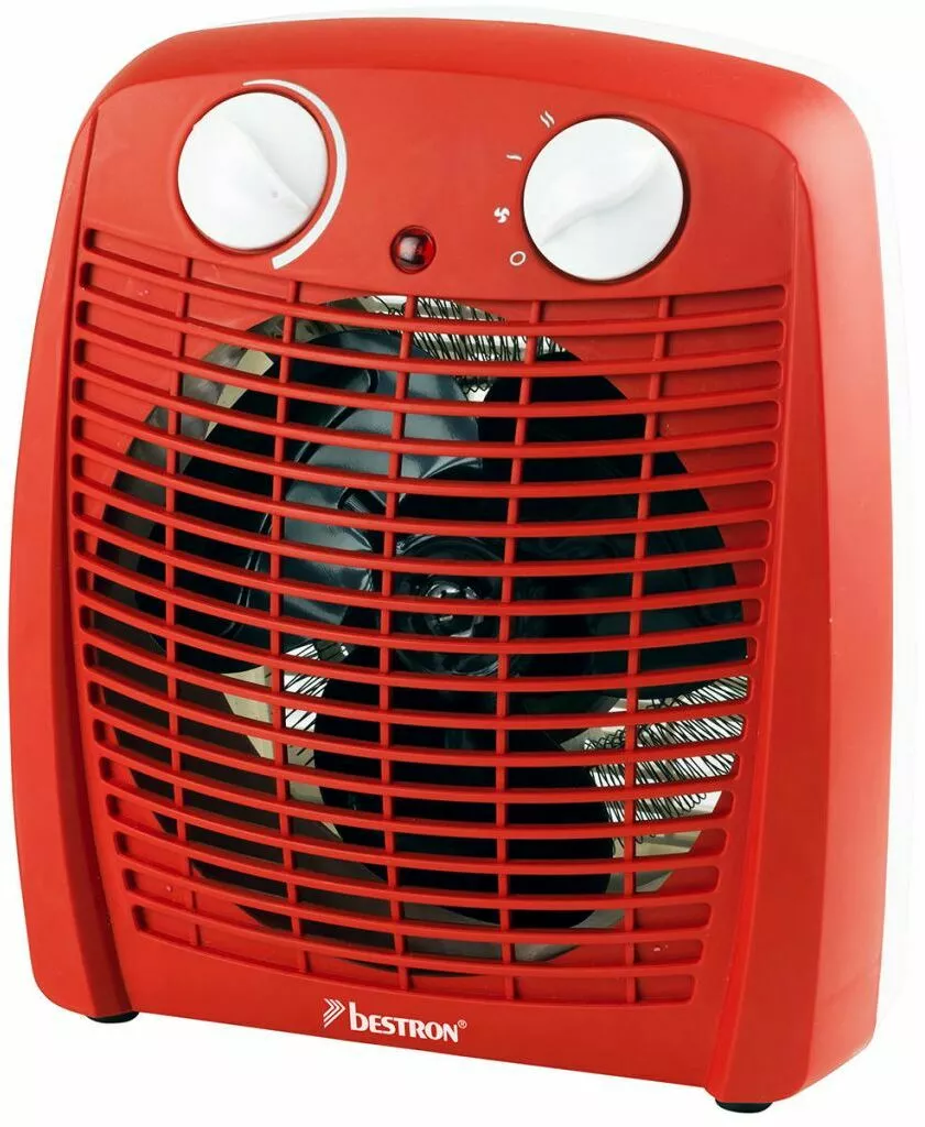 bestron termowentylator 2000 w czerwony afh211r