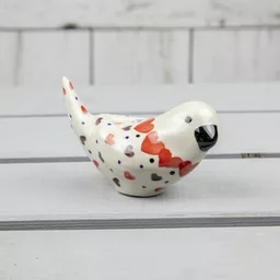 Figurka ceramiczna ptaszek Bolesławiec Figurka ceramiczna ptaszek Bolesławiec