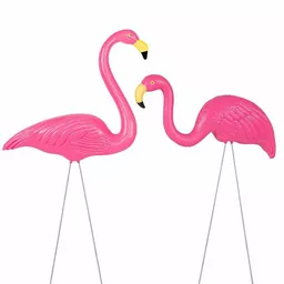 Figurka do ogrodu Springos ptaki flamingi różowe Figurka do ogrodu Springos ptaki flamingi różowe