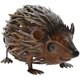Figurka do ogrodu metalowa Orion jeż brązowy Figurka do ogrodu metalowa Orion jeż brązowy