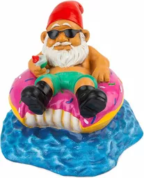Figurka do ogrodu Big Mouth Toys krasnal na wodzie