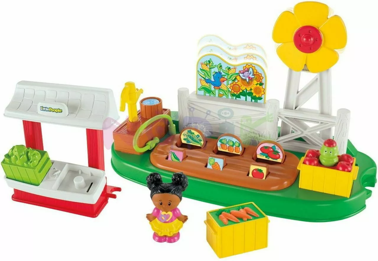 fisher price little people ogrod i stragan malego odkrywcy