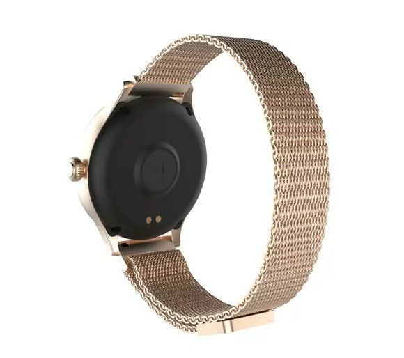 smartwatch forever icon aw 100 rozowo zloty z tylu