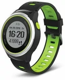Smartwatch Forever SW 600 z zielonym paskiem ekran