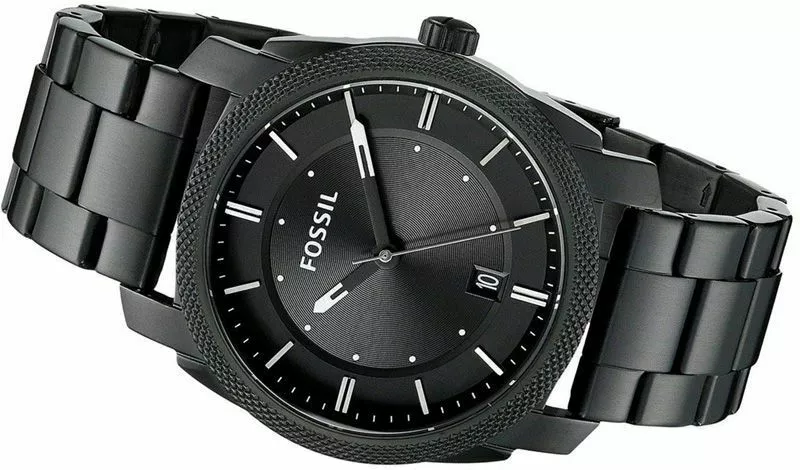 zegarek meski fossil fs4775 czarny pasek wyswietlacz