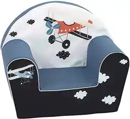 Fotel dla dzieci Knorrtoys Plane z samolotem dla chłopca Fotel dla dzieci Knorrtoys Plane z samolotem dla chłopca