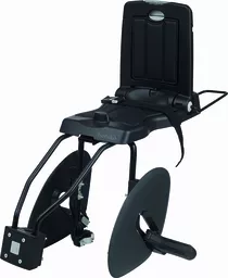 Tylny fotelik rowerowy Bobike - czarny Tylny fotelik rowerowy Bobike - czarny