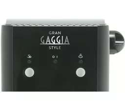 Ekspres Gaggia Gran Gaggia Style RI8423 11 czarny zbliżenie na przyciski
