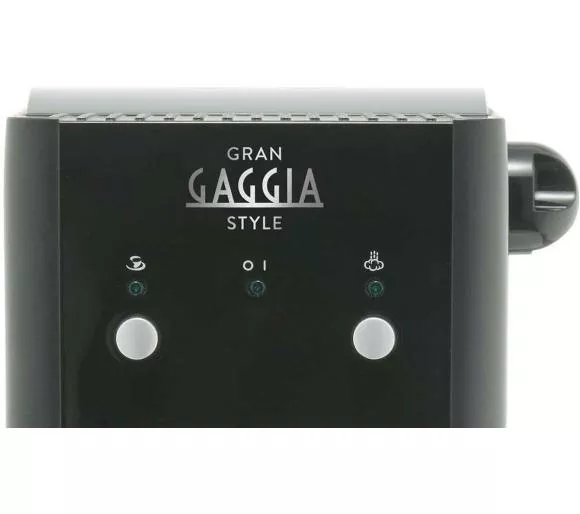 ekspres gaggia gran gaggia style ri8423 11 czarny zblizenie na przyciski
