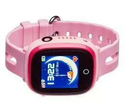Smartwatch Garett Kids Happy różowy z boku Smartwatch Garett Kids Happy różowy z boku