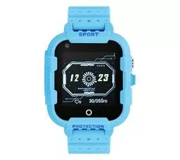 Smartwatch Garett Kids Time 4G Plus niebieski pasek wyświetlacz Smartwatch Garett Kids Time 4G Plus niebieski pasek wyświetlacz