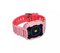 Smartwatch Garett Kids Time 4G Plus różowy z boku