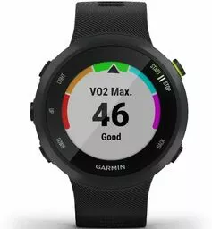 Smartwatch Garmin Forerunner 45 L czarny zegarek do biegania wyświetlacz