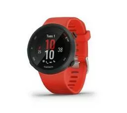 Smartwatch Garmin Forerunner 45 L czerwony w skos