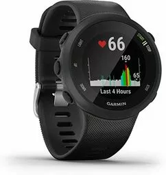 Smartwatch Garmin Forerunner 45 L zegarek biegowy GPS czarny w skos