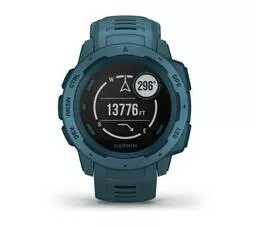 Smartwatch Garmin Instinct niebieski pasek ekran
