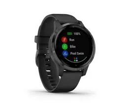Smartwatch Garmin Vívoactive 4S czarny skos