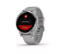 Smartwatch Garmin Vívoactive 4S szaro srebrny skos